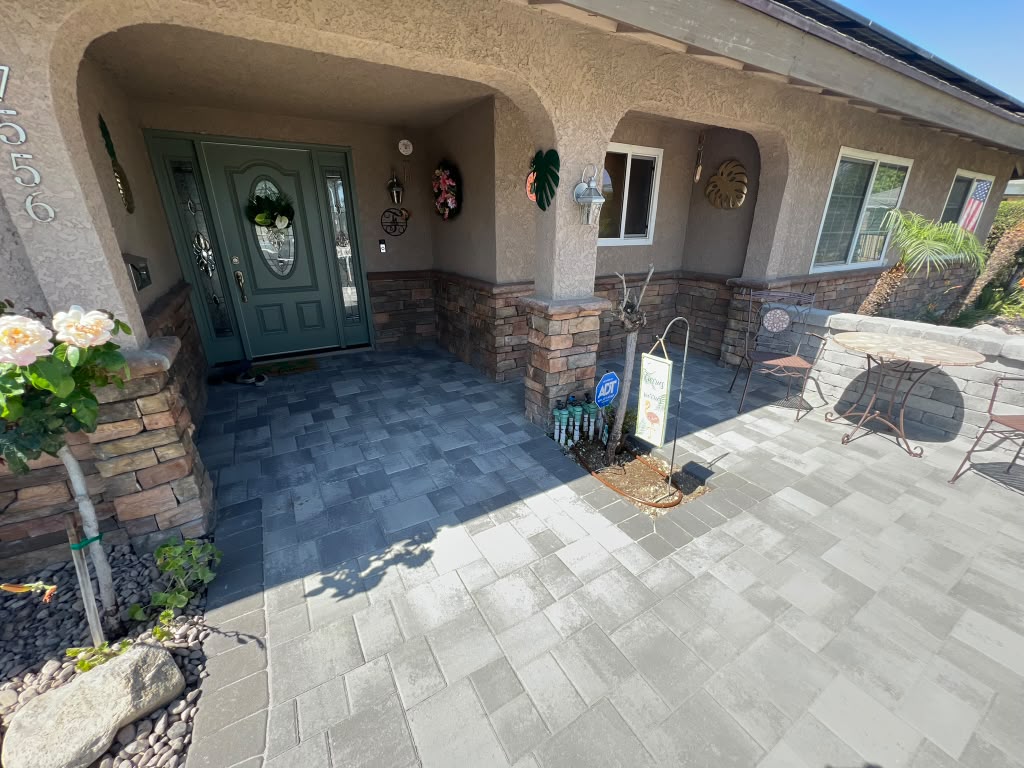 Rancho Cucamonga Energy-Efficient Front Yard after, photo 1
